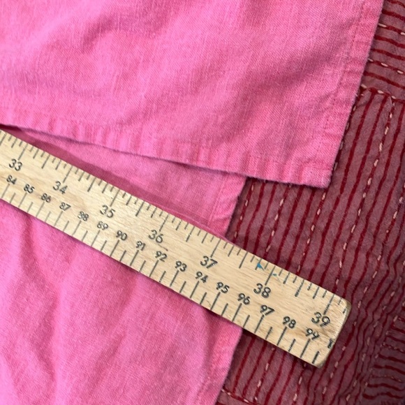 Vintage paisley / striped coverup / after swim robe - Picture 11 of 16